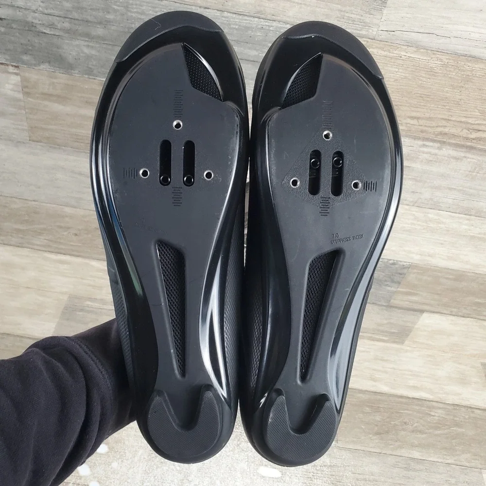 Louis Garneau Chrome XZ Road Cycling Shoes Mens Sz 11.5 Black